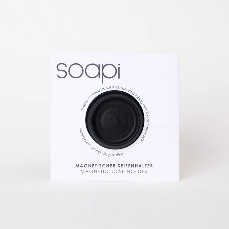 Soapi / Magnetischer Seifenhalter / Schwarz