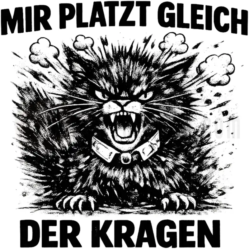 Mir platzt gleich der Kragen - Tasse