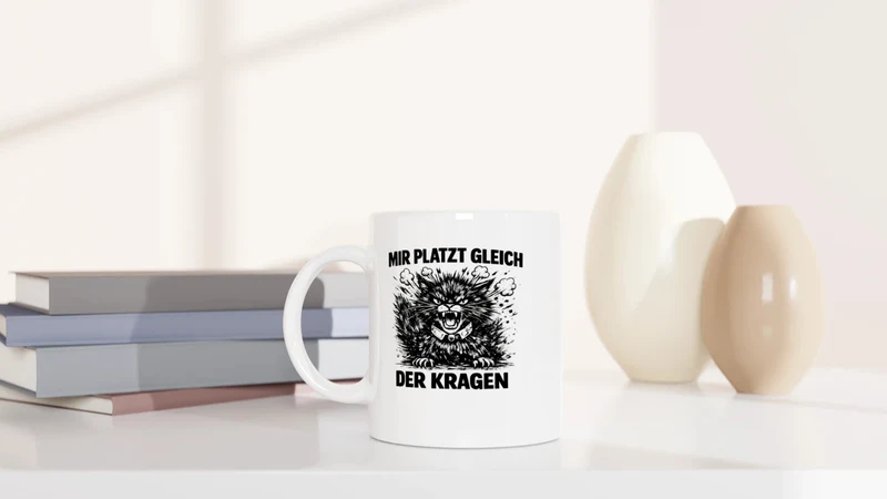 Mir platzt gleich der Kragen - Tasse