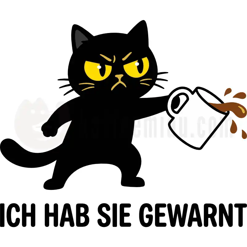 Ich hab sie gewarnt - Tasse