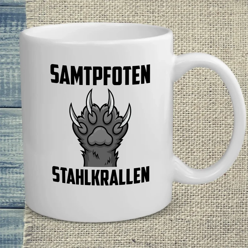 Samtpfoten - Stahlkrallen - Tasse