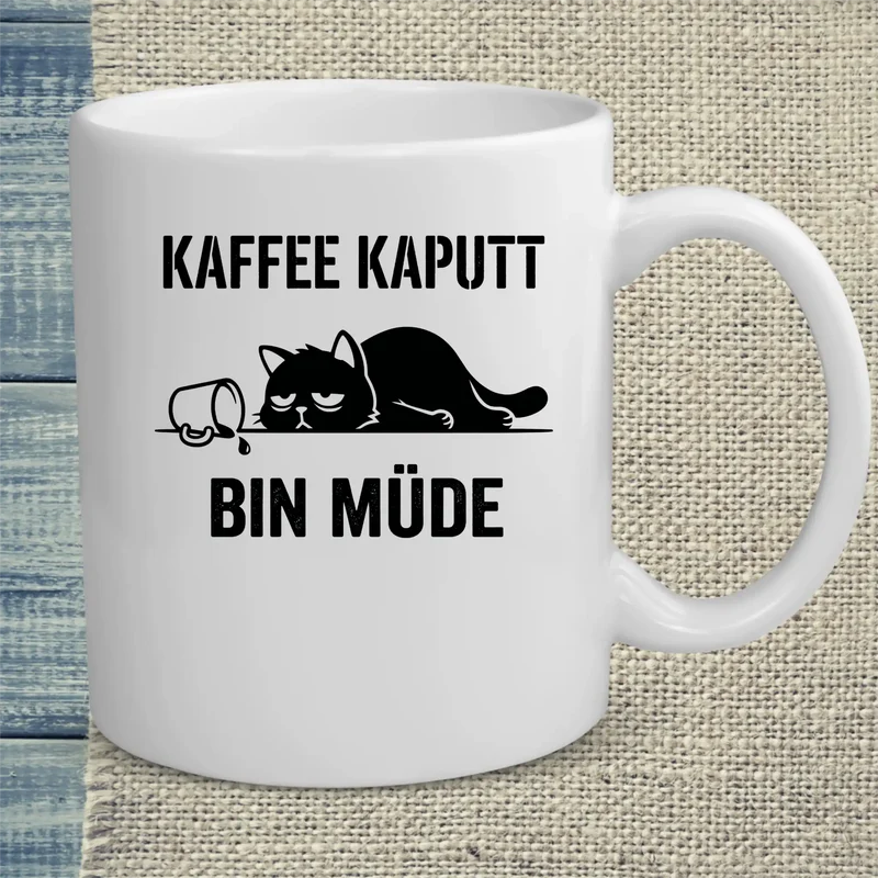 Kaffee kaputt - Tasse