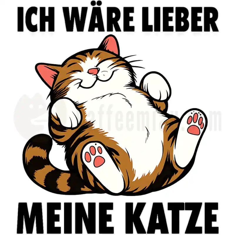 Ich wäre lieber meine Katze - Tasse