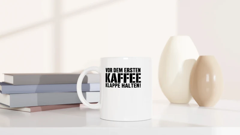 Klappe halten - Tasse