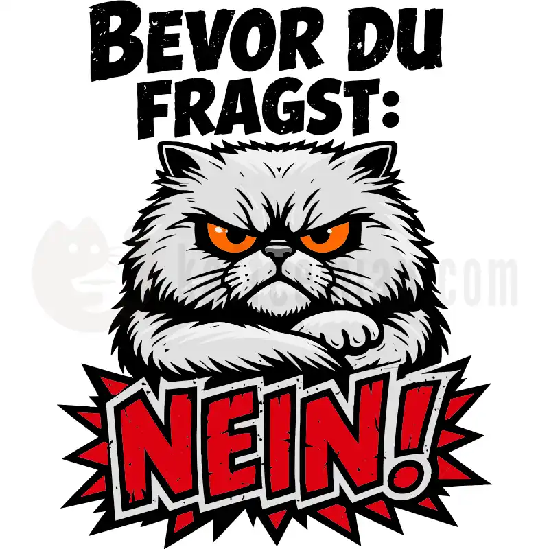 Bevor du fragst, NEIN - Tasse