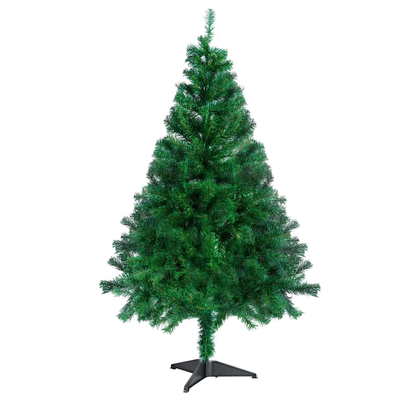 CCLIFE Künstlicher Weihnachtsbaum Nordmanntanne, 150cm, 380 Astspitzen, Tannenbaum Klein, Spritzguss