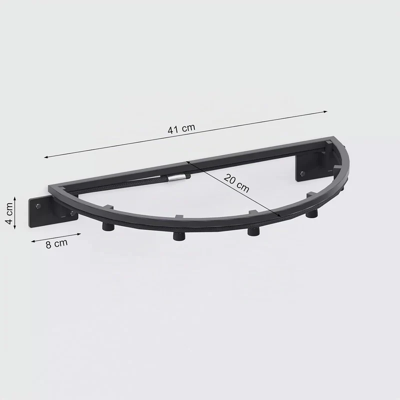 QLS Müllsackhalter U1 Müllsackständer Wandbefestigung Wandhalter Wandmontage Abfallhalter 35 L 240 L