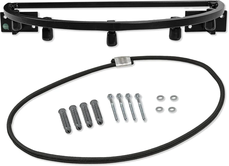 QLS Müllsackhalter U1 Müllsackständer Wandbefestigung Wandhalter Wandmontage Abfallhalter 35 L 240 L