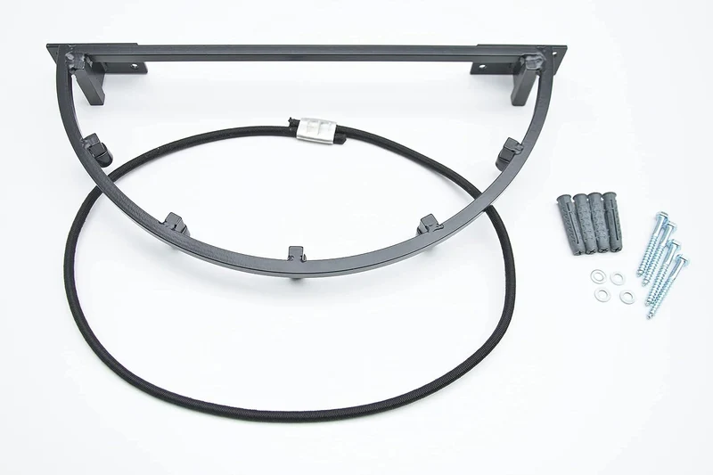 QLS Müllsackhalter U1 Müllsackständer Wandbefestigung Wandhalter Wandmontage Abfallhalter 35 L 240 L