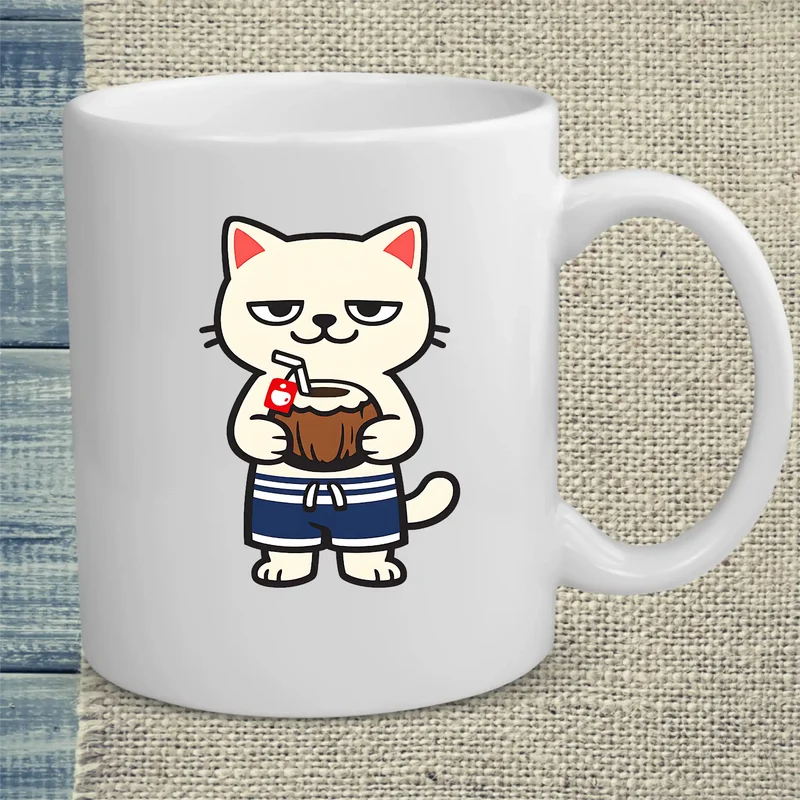 Beach Cat - Tasse