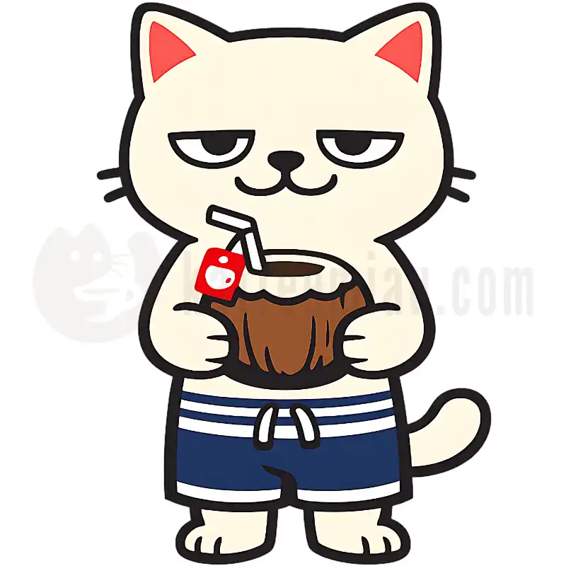 Beach Cat - Tasse