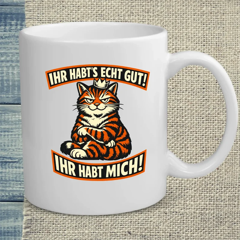 Ihr habt mich - Tasse
