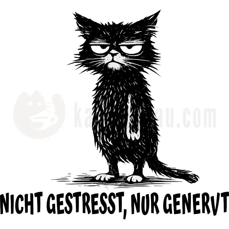 Nicht gestresst, nur genervt - Tasse