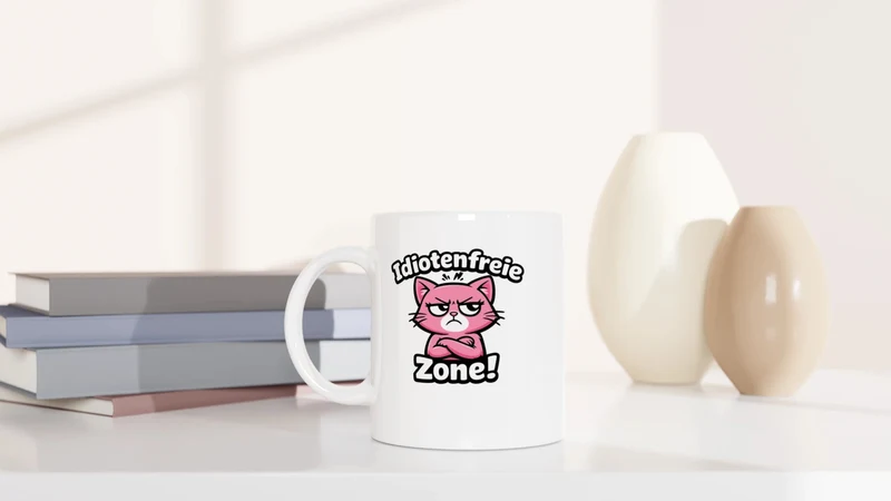 Idiotenfreie Zone! - Tasse