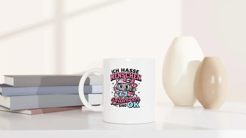 Pflanzen sind OK - Tasse