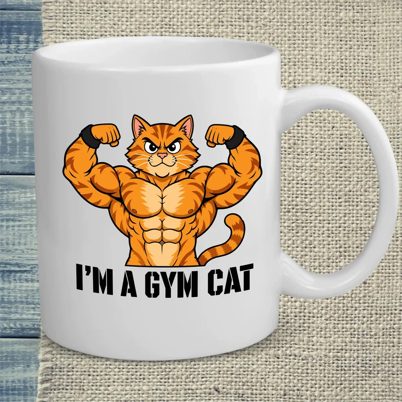 Gym Cat - Tasse