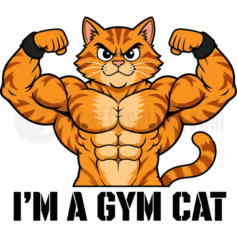 Gym Cat - Tasse