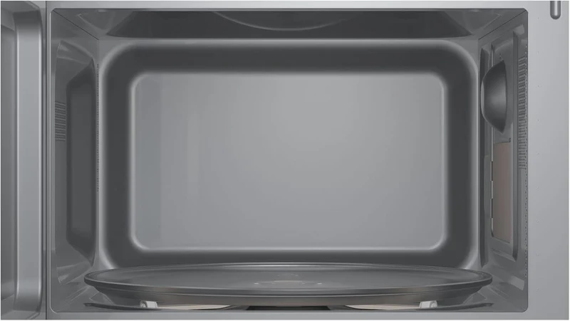 Bosch BFL523MB3 Serie 2 Einbau-Mikrowelle, 38 x 50 cm, 800 W, Drehteller 27 cm, Türanschlag Links, A