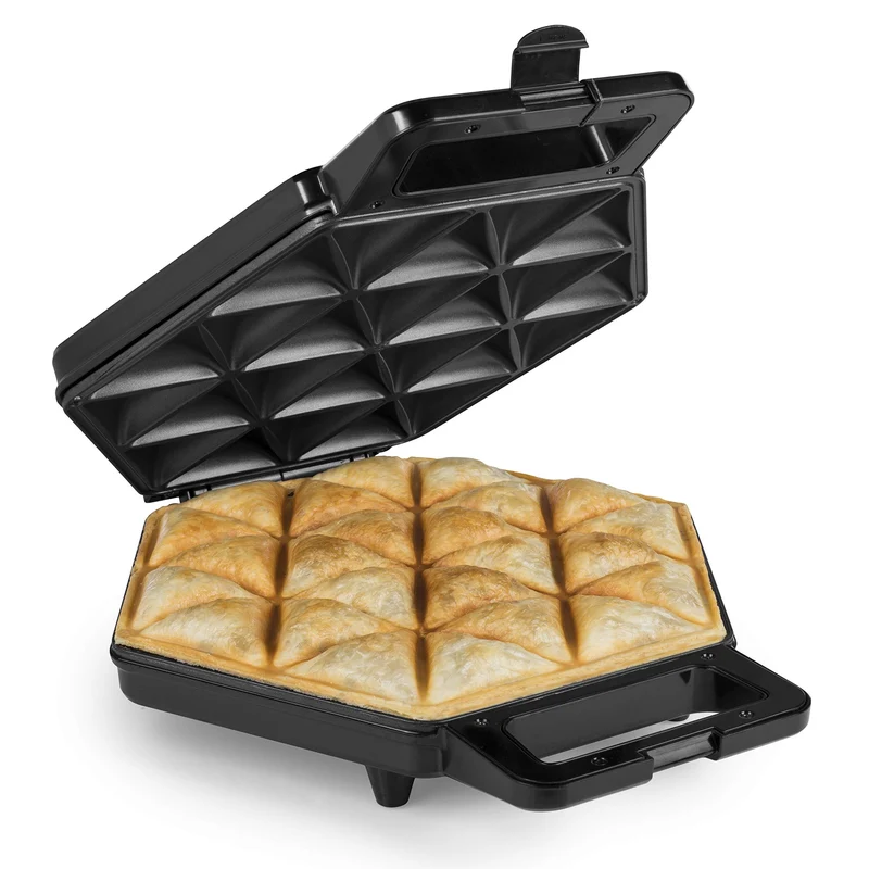 Princess Samosa & Snack Maker - für 24 Samosas in einem Vorgang in 10-15 min, 1200 Watt, Bakelit,