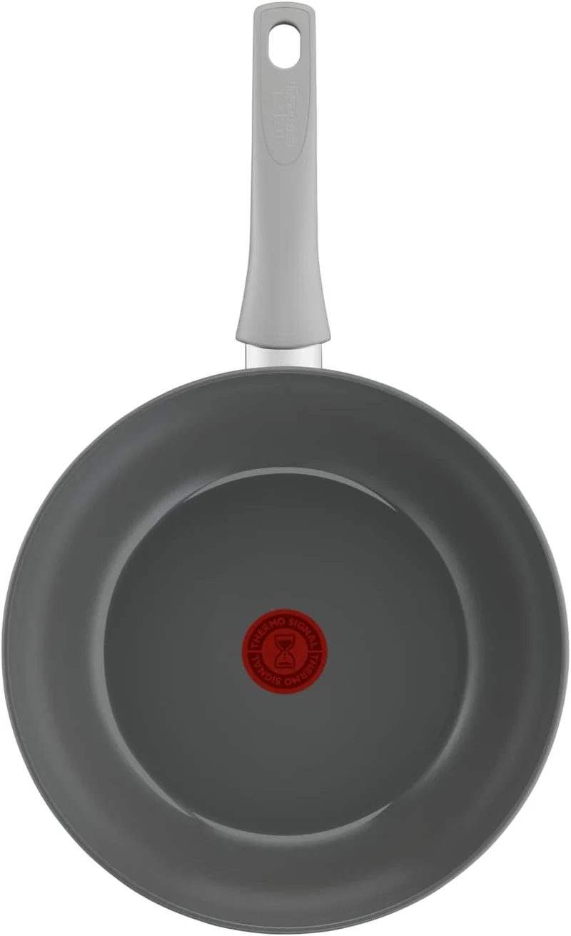 Tefal C42719 Renew On Wokpfanne 28 cm | Keramikversiegelung | umweltfreundlich recycelt | Thermo-Sig