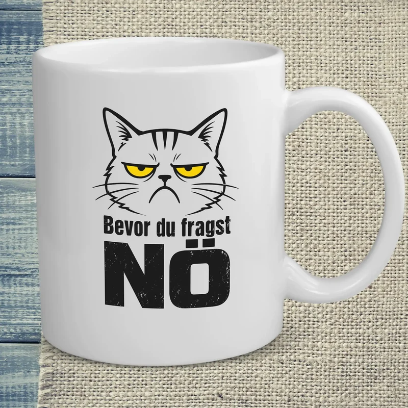 Bevor du fragst, NÖ - Tasse