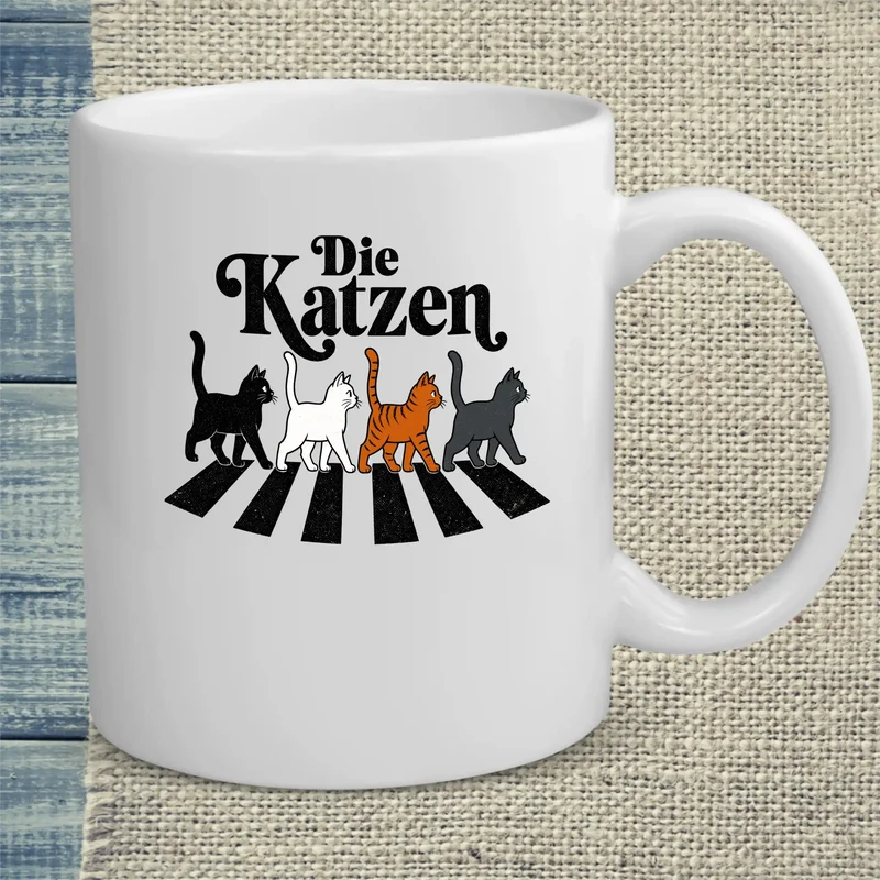 Die Katzen - Tasse