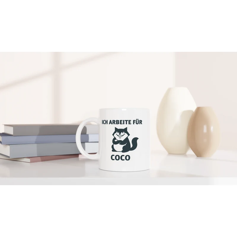 Ich arbeite für ... - Tasse