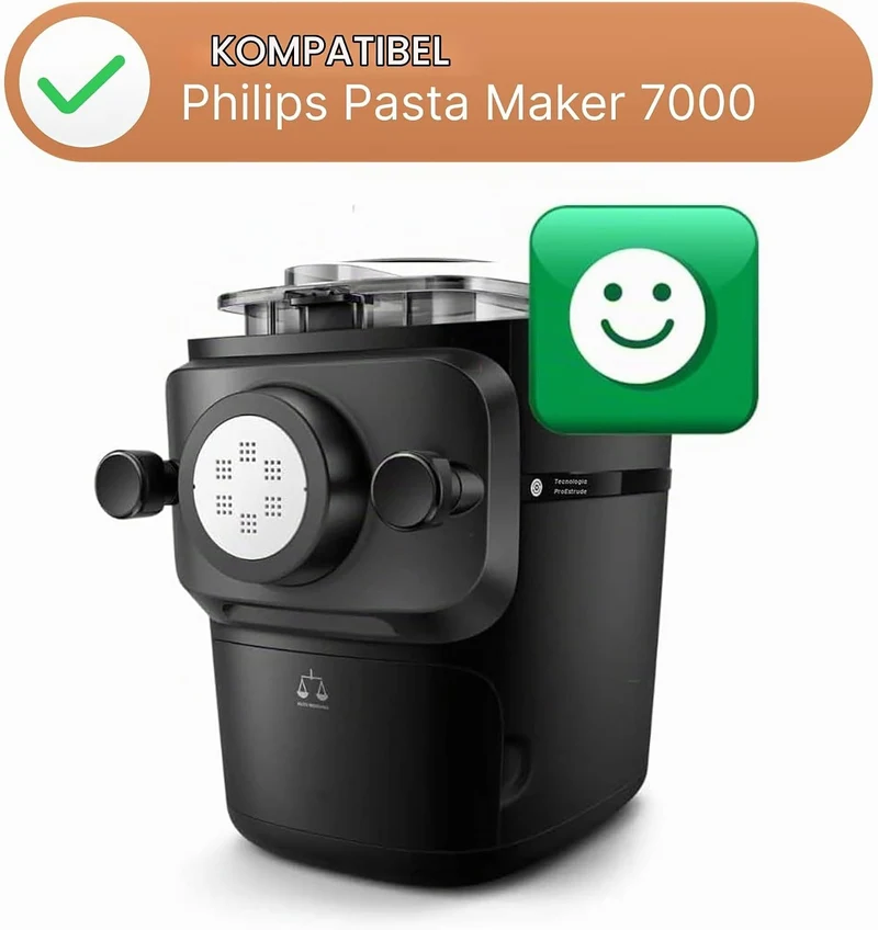 Pastidea - Matrize aus POM Katze Gobbo kompatibel mit Philips Pastamaker Avance und Serie 7000