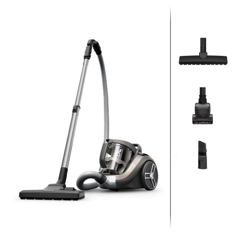 Rowenta RO4B50 Compact Power XXL Animal beutelloser Bodenstaubsauger | 900 Watt | 3-stufiges Filters