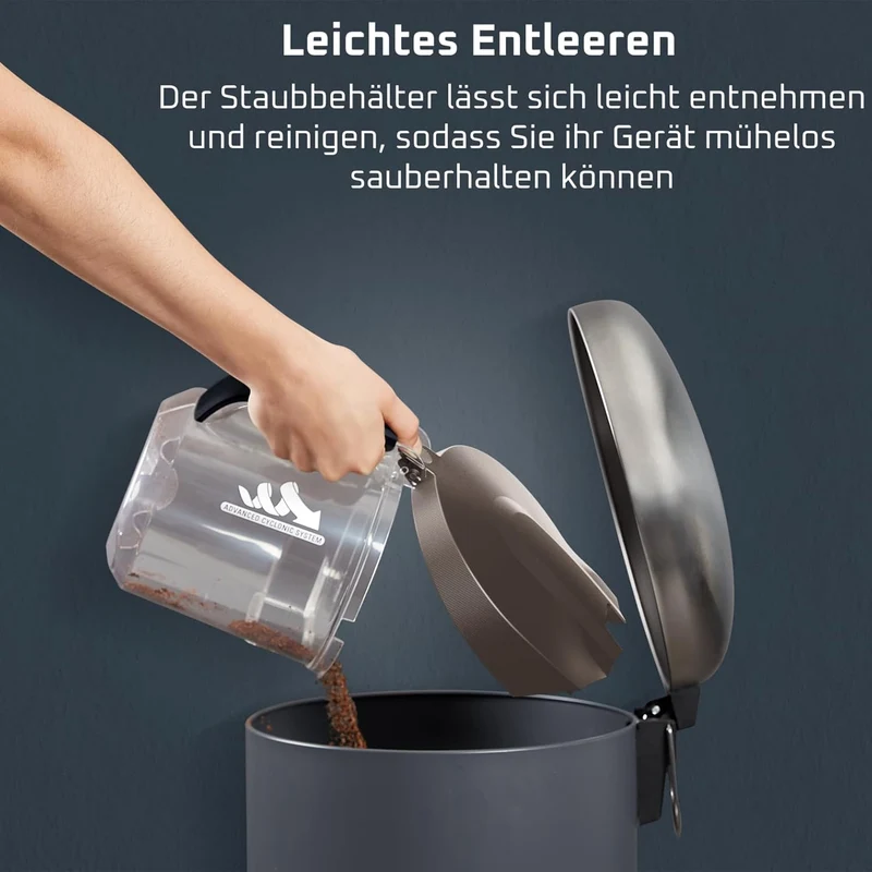 Rowenta RO4B50 Compact Power XXL Animal beutelloser Bodenstaubsauger | 900 Watt | 3-stufiges Filters