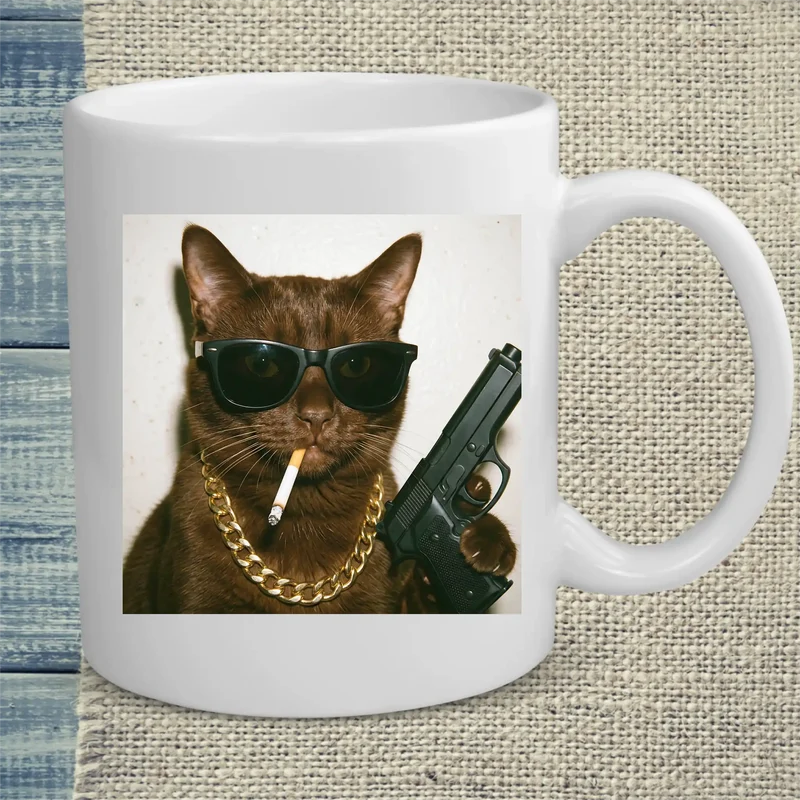 Gangster Cat - Tasse