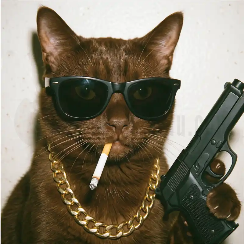 Gangster Cat - Tasse