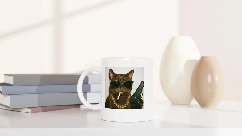 Gangster Cat - Tasse