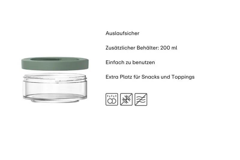 Ellipse Lunchpot Behälter 200 ml – Nordic blue