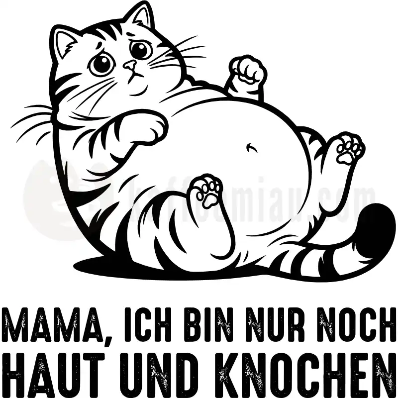 Haut und Knochen - Tasse