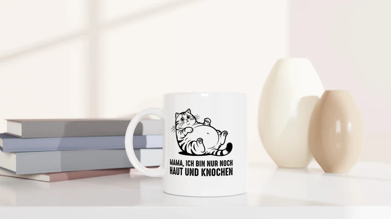 Haut und Knochen - Tasse