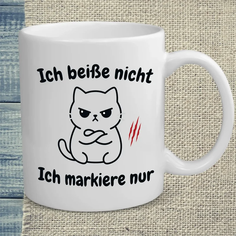 Ich beiße nicht - Tasse