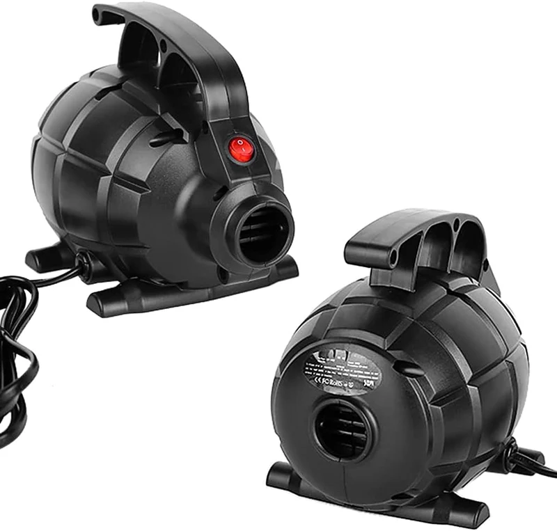Electric Air Pump,Irfora Tragbare 500W elektrische Pumpe Luftmatratze Pumpe Luftbett Pool Toy Raft B
