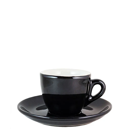 Espressotasse dickwandig - Schwarz