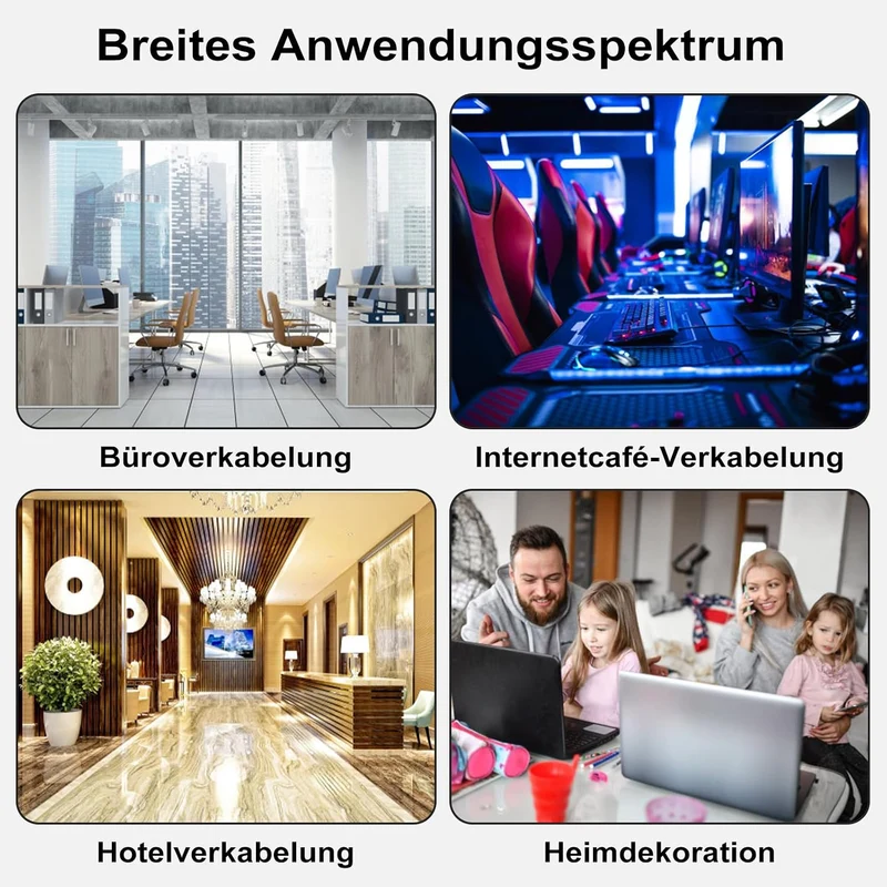 RJ45-Crimpwerkzeug Set 32-teilig – für CAT5/CAT6/CAT7