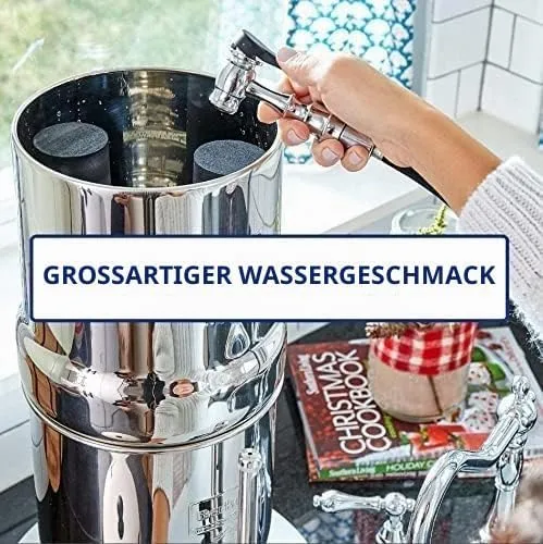 BB9-2 Ersatz-Wasserfilter 4 Stück, Kompatibel mit Berkey Filtersystemen