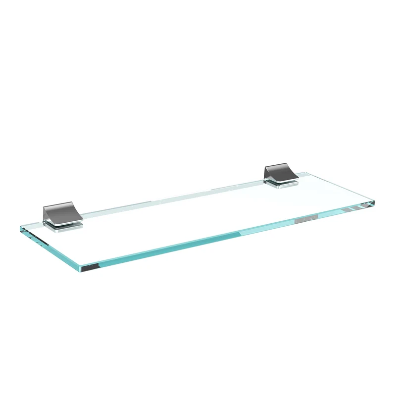 bijon Glasregal Glasablage Wandregal Glas Bad-Regal Glas Badezimmer Regal Badablage Ablageregal - 8m