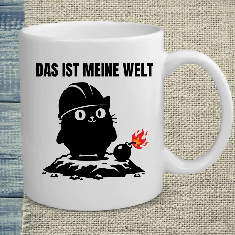 Das ist meine Welt - Tasse