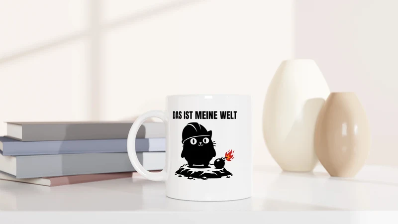 Das ist meine Welt - Tasse