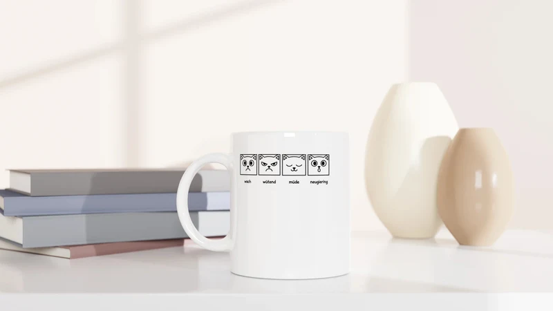 Katzengesichter - Tasse