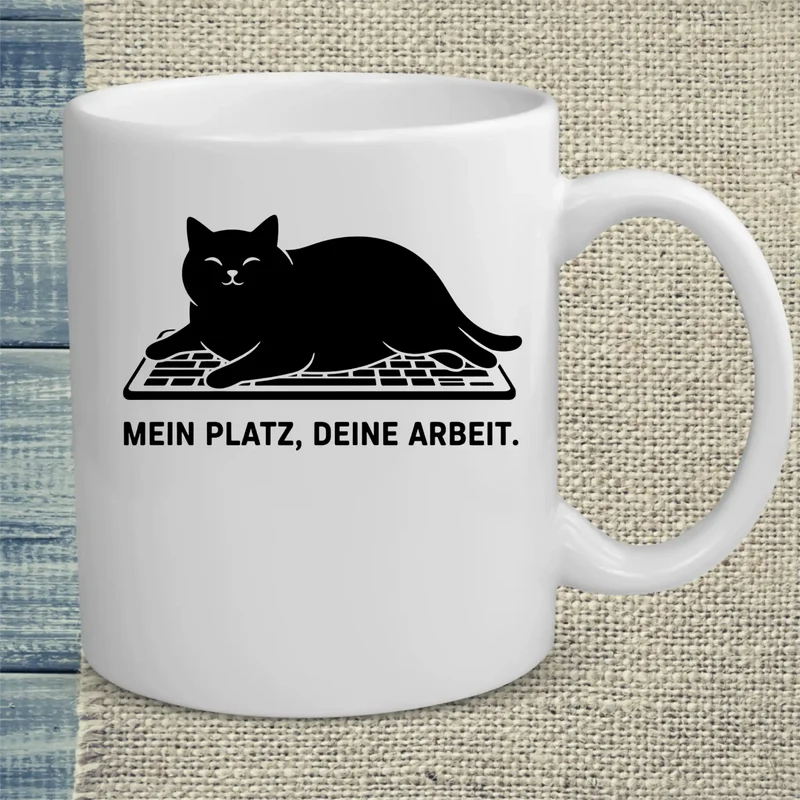 Mein Platz - Tasse