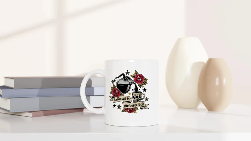 Kaffeezeit ist die beste Zeit - Tasse