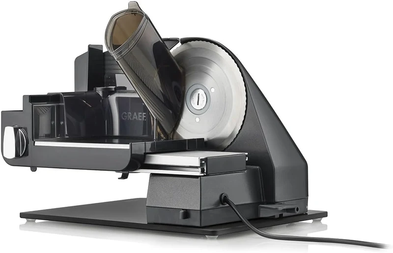 GRAEF Allesschneider CLASSIC C95, eisenglimmergrau, inkl Kombi-Aufsatz PRO, 30° kippbar, 170 W Motor