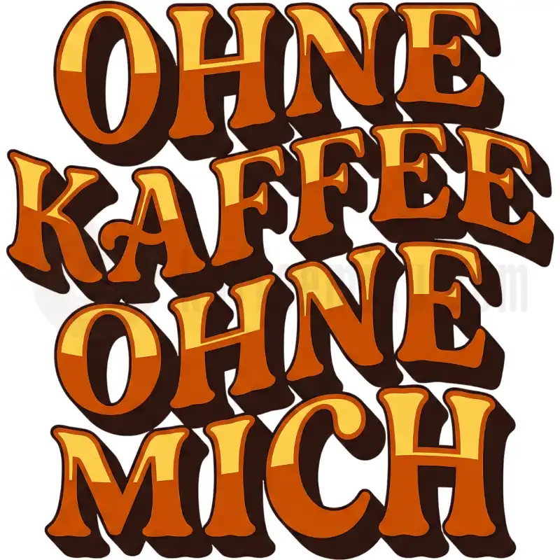 OHNE KAFFEE OHNE MICH - Tasse