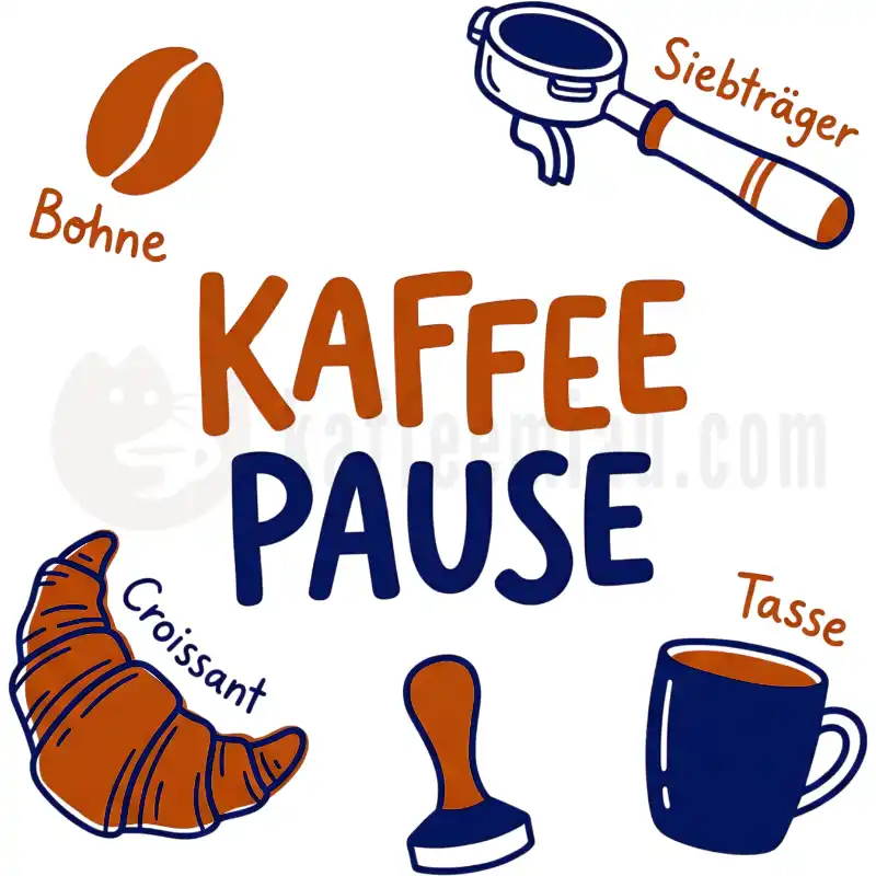 Kaffee Pause - Tasse